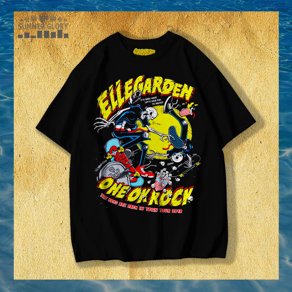 ONE OK ROCK & ELLEGARDEN TOUR JAPAN T-SHIRT / KAOS BAND TOUR