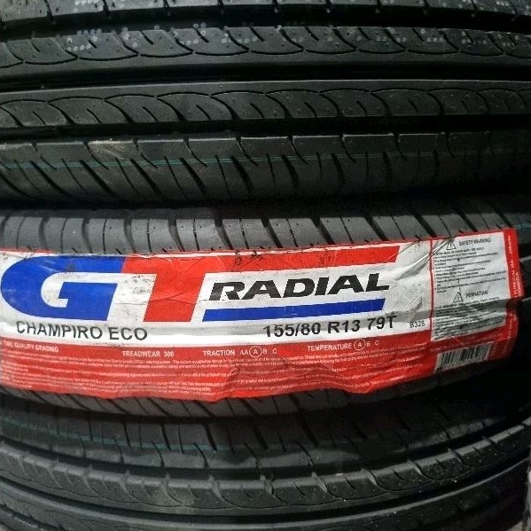 Ban GT radial 155/80R13 champiro eco ( agya ayla calya sigra datsun )