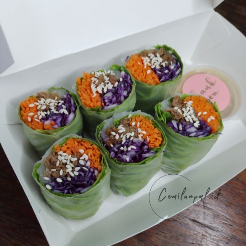 

Beef bulgogi salad roll
