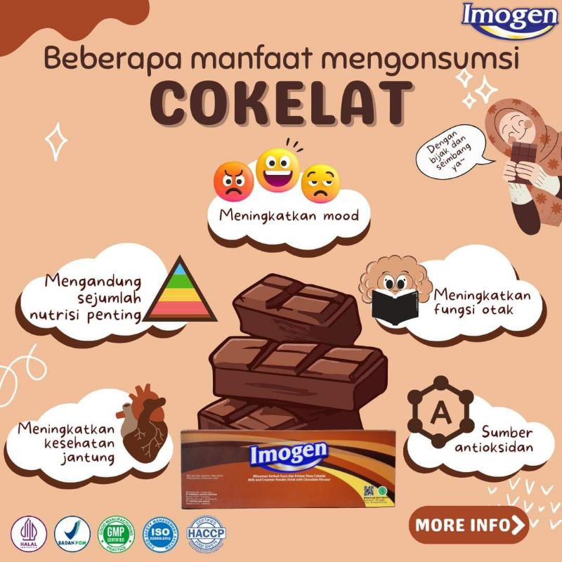 

IMOGEN COKLAT untuk menambah berat badan