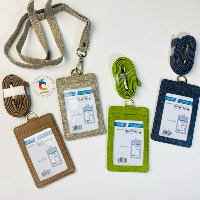 

Name Tag ID Card Holder BANTEX Kulit 8869