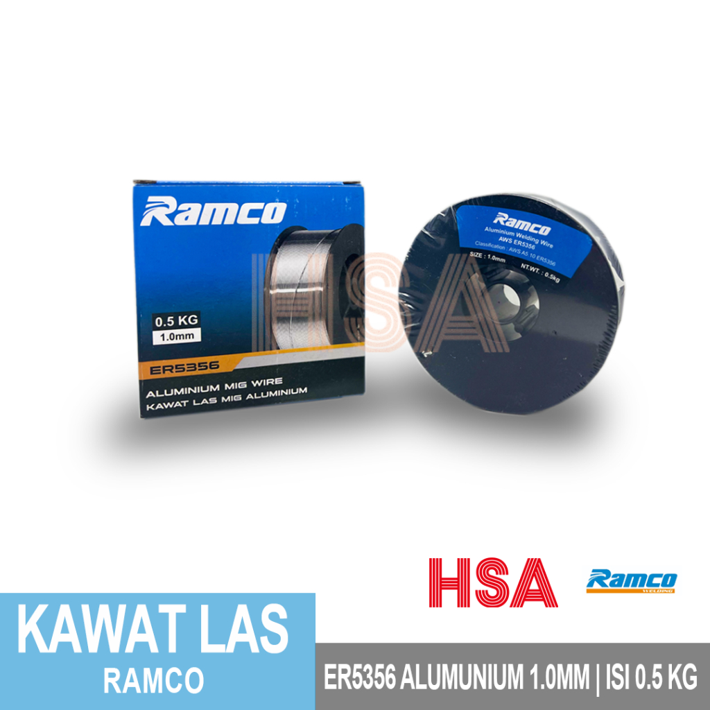 RAMCO KAWAT LAS ROLL ER5356 ALUMUNIUM 1.0 MM