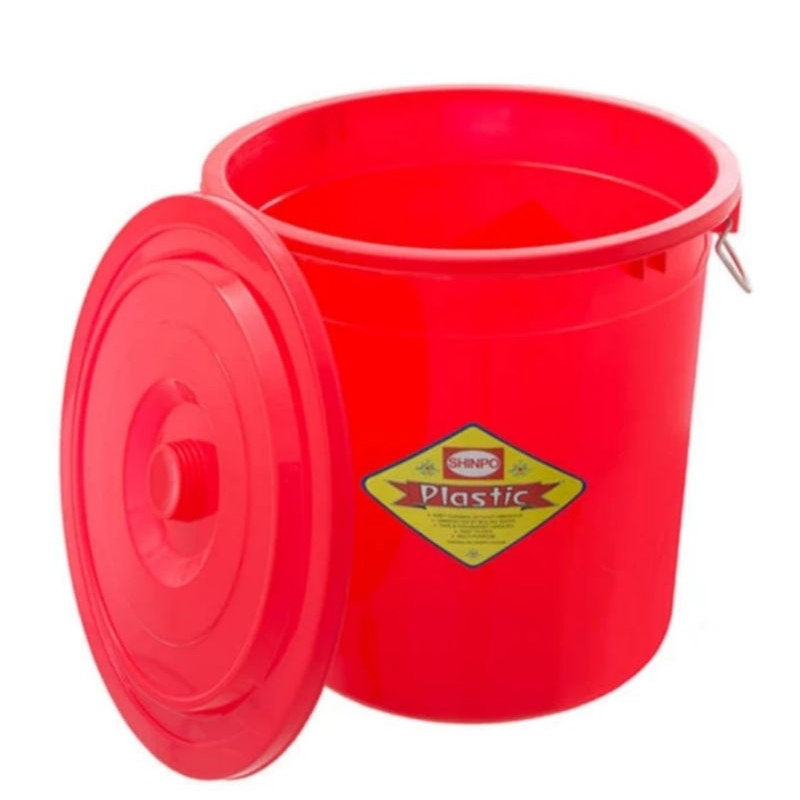 Ember 50 liter dengan Tutup Shinpo SIP 150 T / Ember Tong Air 50L 50 L