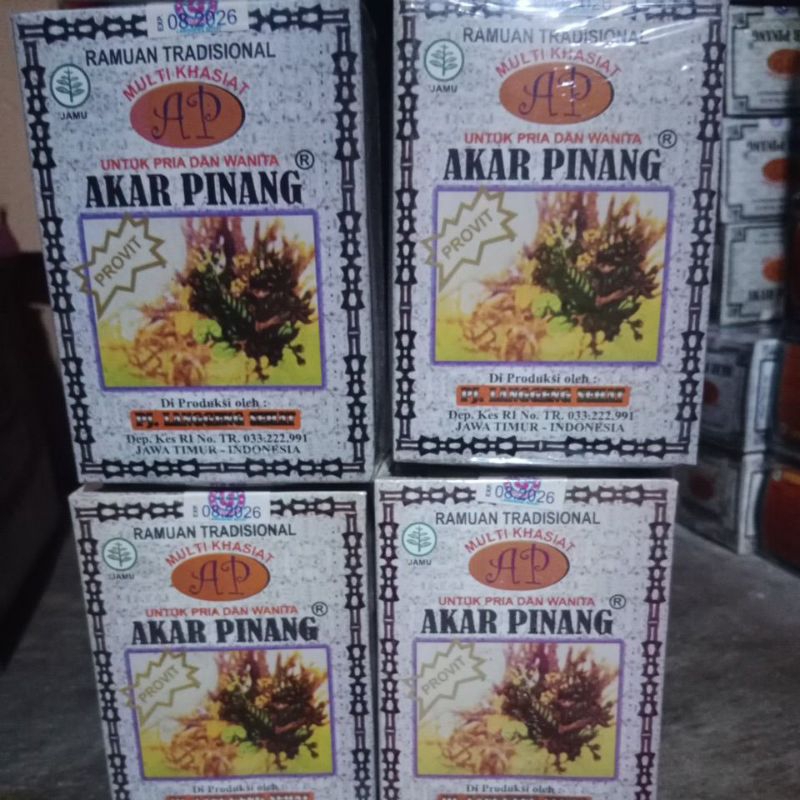 herbal akar pinang jamu serbuk