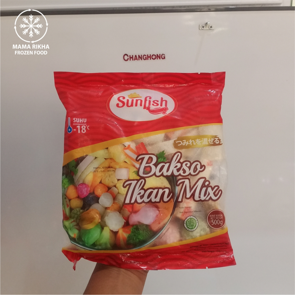 

SUNFISH BAKSI IKAN MIX 500gr / STEAMBOAT / SUKIYAKI YAKINIKU