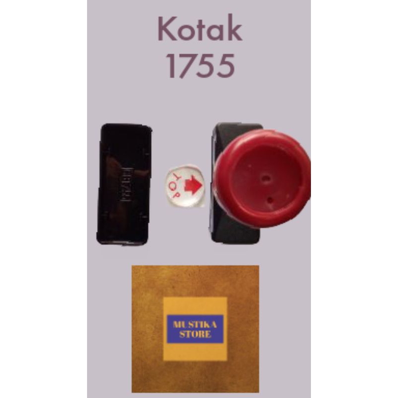 

Gagang stempel flash/warna kotak 1755