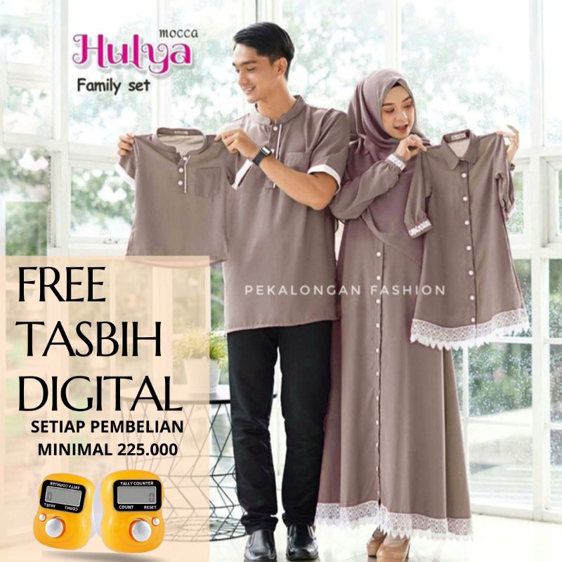 [ FREE GIFT ] COUPLE KELUARGA HULYA / COUPLE HULYA / HULYA FAMILY SET