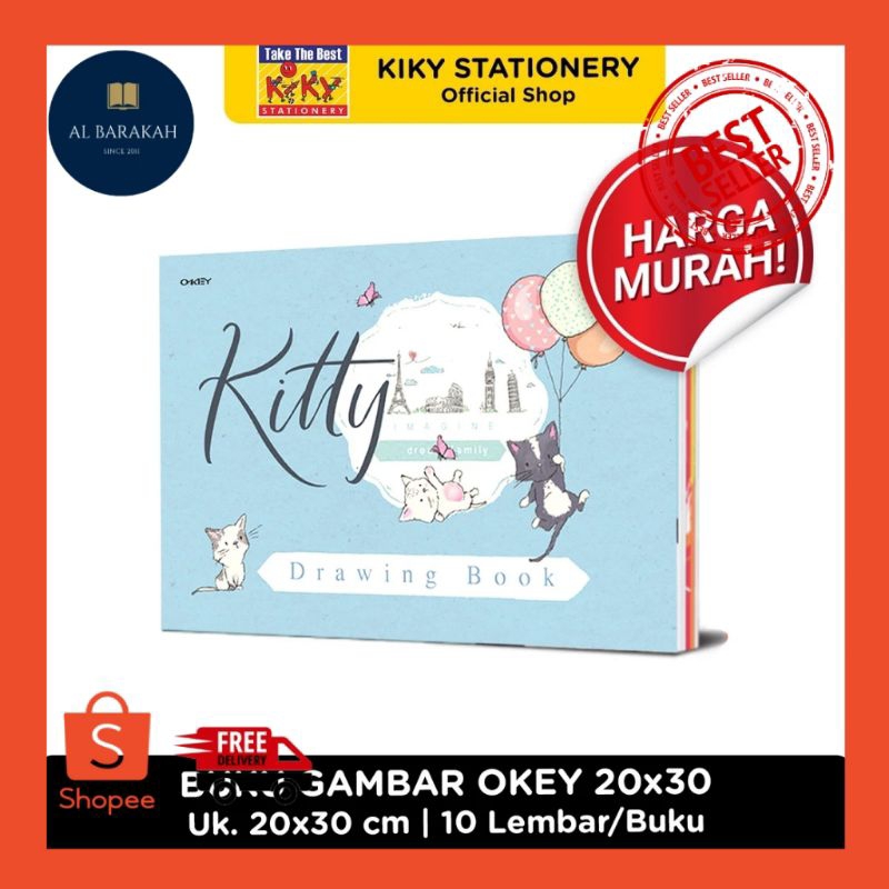 

Buku Gambar A4 Okey Drawing Book