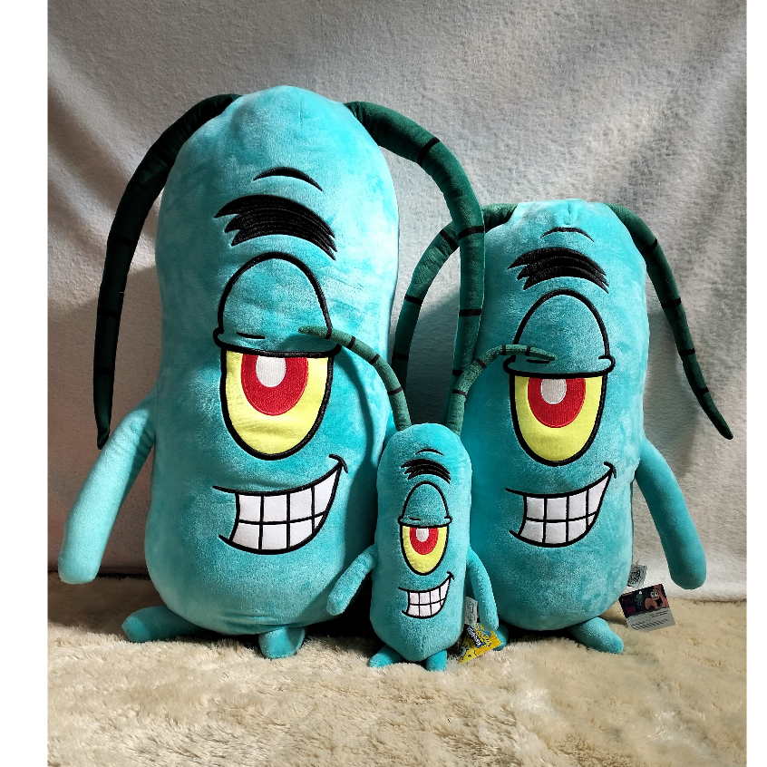 Boneka Plankton Spongebob Boneka Kartun Plancton Ukuran S CBT