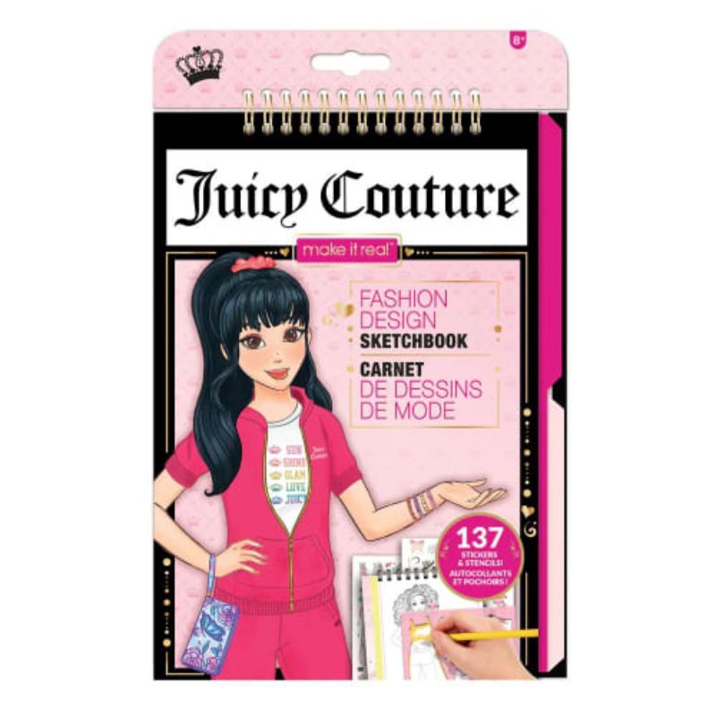 

Make It Real Juicy Couture Fashion Sketchbook