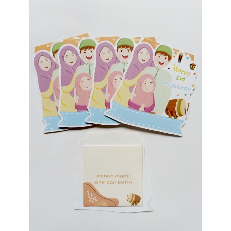 

AMPLOP THR LEBARAN 3D UNIK LUCU