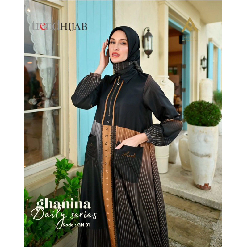 Ghanina Dress Set | Armila Syari |Syari Premium