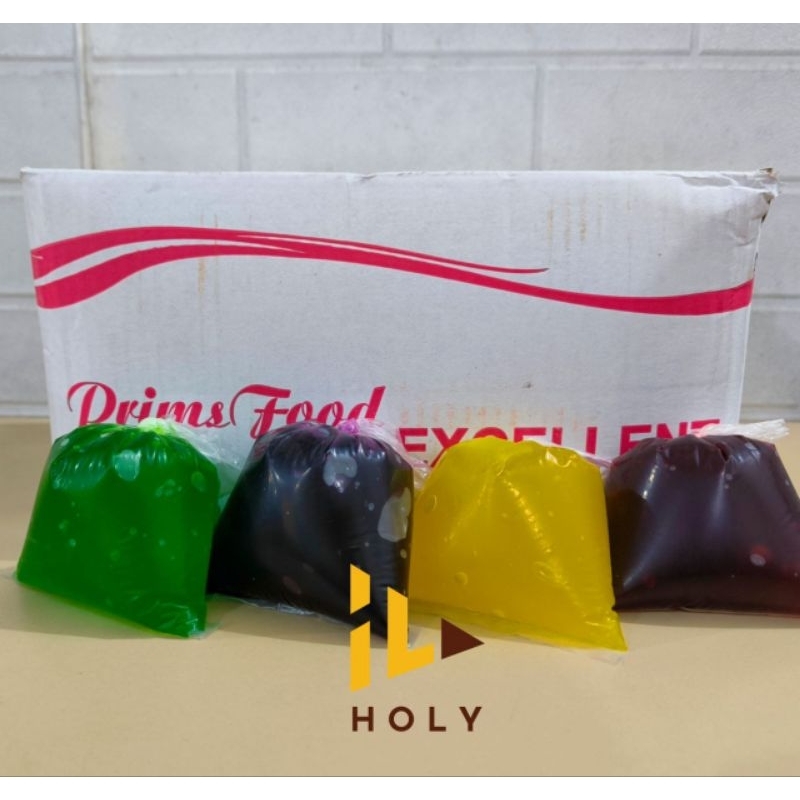 

SOFTFILL Selai (250gr) Repack Blueberry Strawberry Nanas Melon / Selai Isian Selai Jelly Topping Minuman