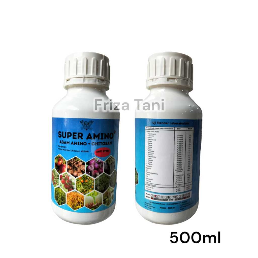 Super Amino 500ml Pupuk Nutrisi Asam Amino + Chitosan Untuk Mempercepat Pemulihan Tanaman Dari Elang