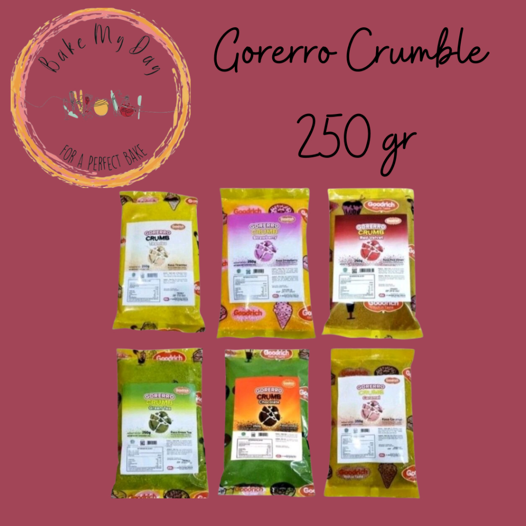 

Goodrich Gorerro Topping Biscuit Crumble 250 gr