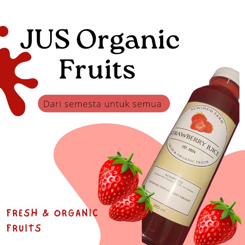 

Juice Strawberry | Fresh & Organic Fruits