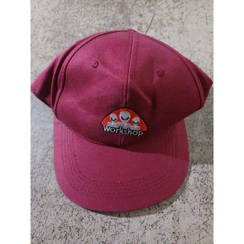 Topi Alien Workshop Trucker Cap Maroon