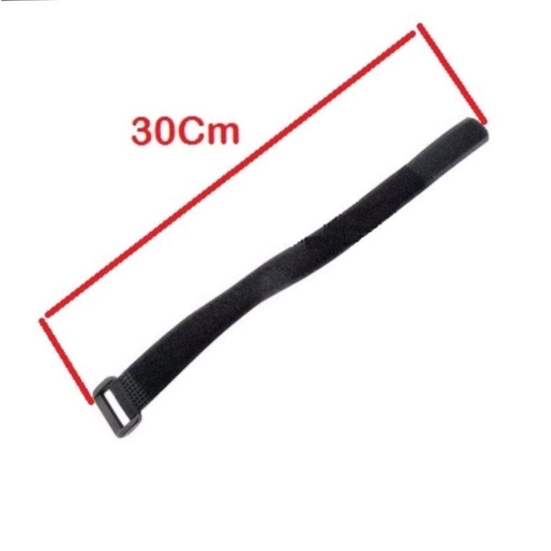 030cm Baterai Strap pengikat lipo Kabel serbaguna baterai RC Velcro drone battery strap Panjang 30cm