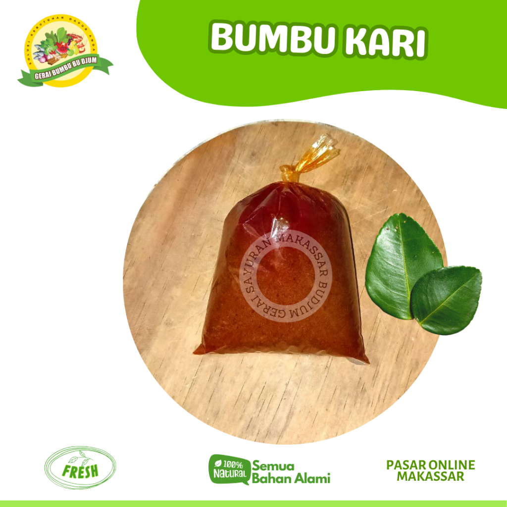

BUMBU KARI AYAM SIAP PAKAI BUMBU ONLINE MAKASSAR
