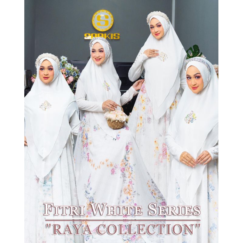 Fitri sarkis edisi putih | Fitri white series "RAYA COLLECTION" By @sarkisgroup (tanyakan stok)