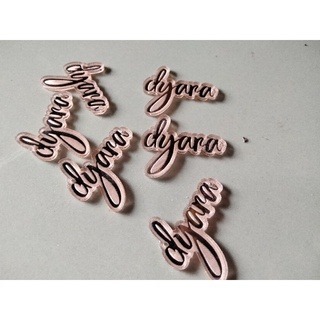 

label hijab outline grafir
