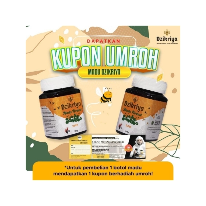 

MADU DZIKRIYA HERBAL SUPER ( Manis )