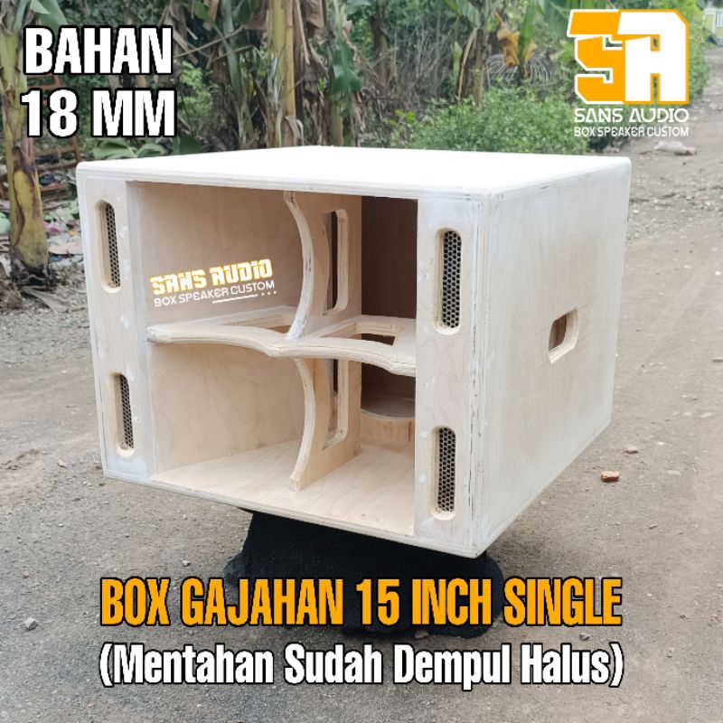 Box speaker gajahan 15 inch single