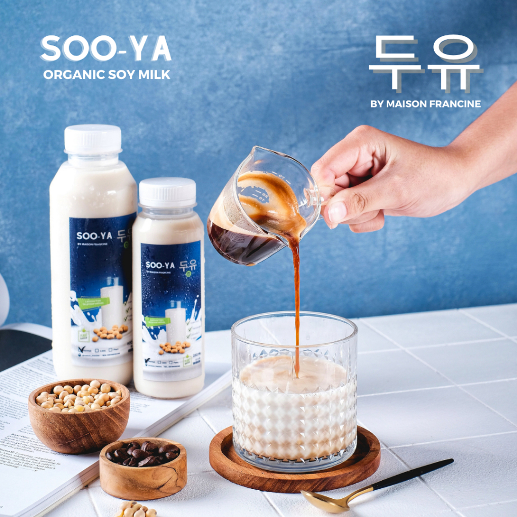 

Premium Soy Milk Sari Kedelai minuman sehat Susu Non Diary Mason Francine