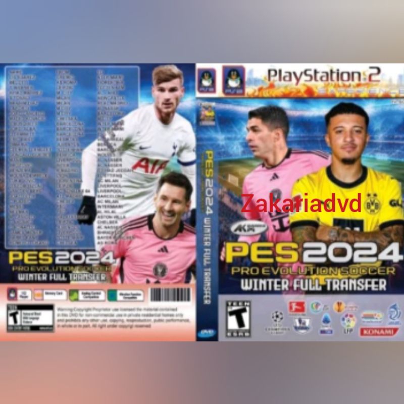 Kaset Ps2 Pes Terbaru 2022 winter season Update