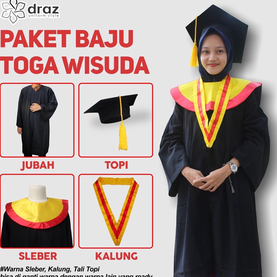 First Sale  Paket Toga Wisuda Jual Paket Toga Wisuda Paket Perlengkapan Wisuda Paket Toga Wisuda Sat