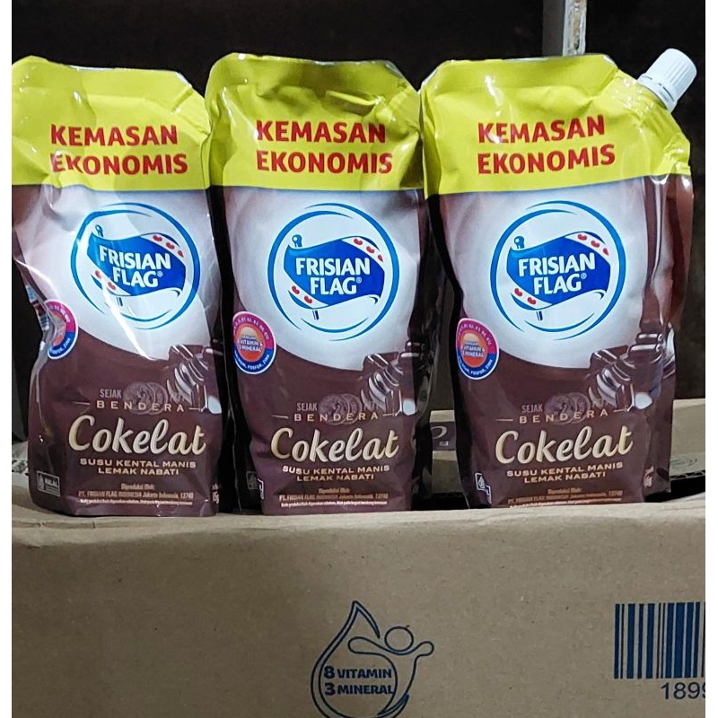 

Frisian Flag Susu Coklat Pouch 3x545gr