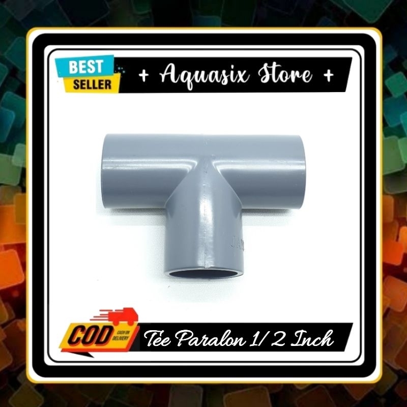 Tee Pipa Paralon 1/2 Inch