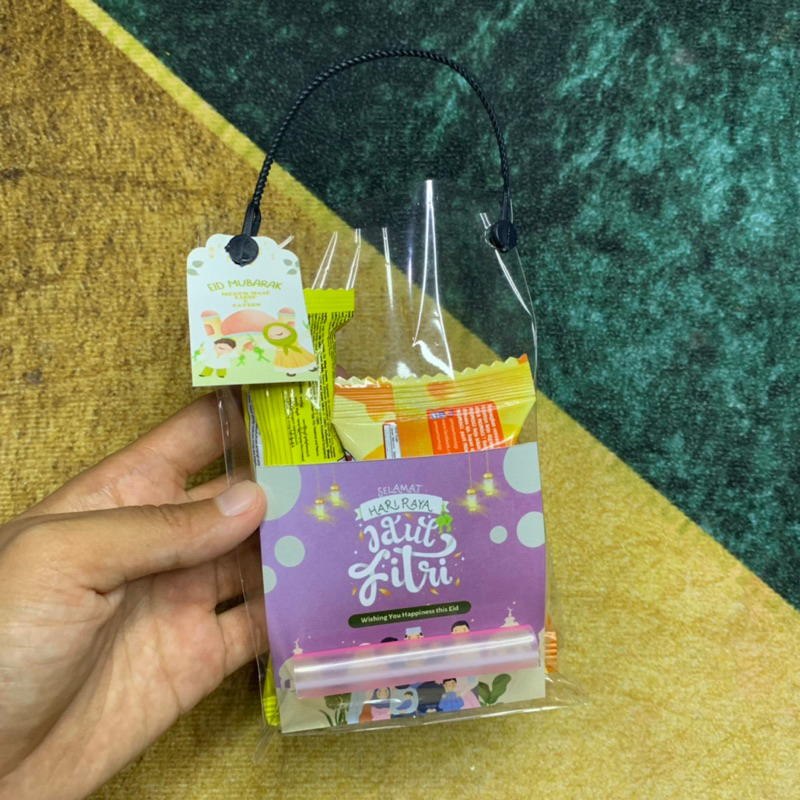 

HEY AMPLOP tenteng snack tidak dilipat