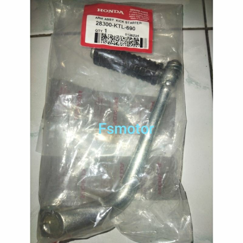 pedal kick stater supra fit new.28300KTL690