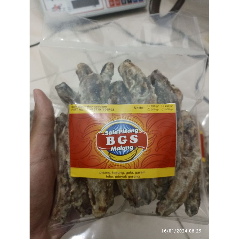 

Sale Pisang BGS 500gr