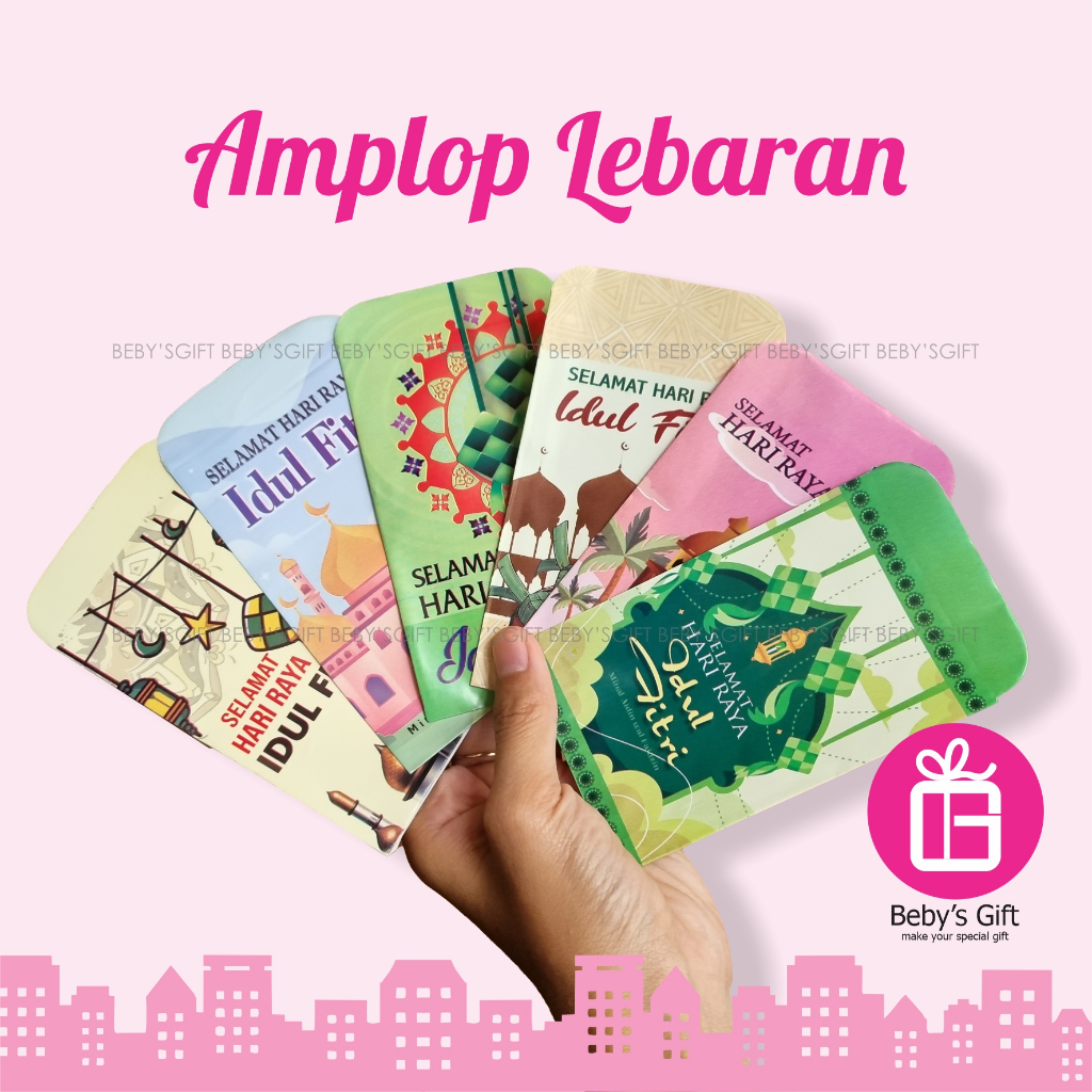 

Amplop Lebaran 7x11 cm Angpau Motif Islami