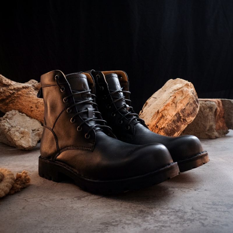 Piede - Safety Boots  Hitam The ear series