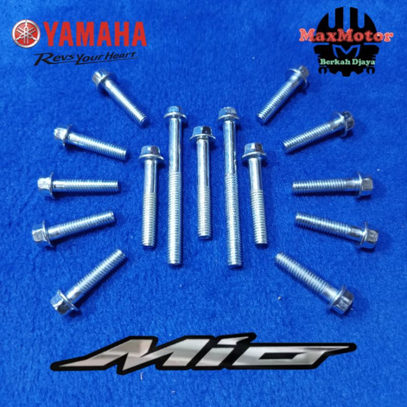 Baut Bak Blok CVT Yamaha Mio Soul Karbu