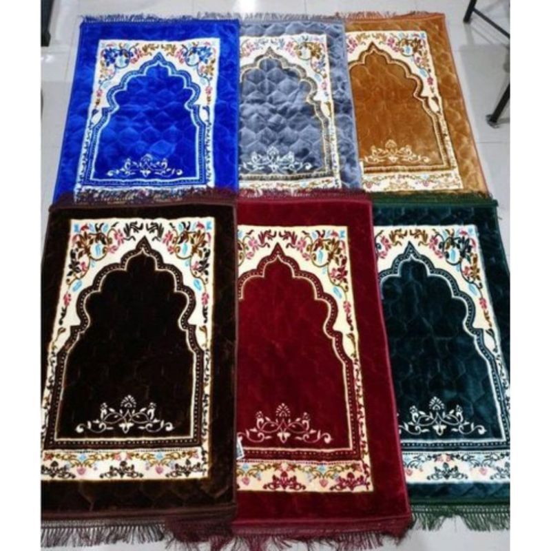 Sajadah Busa Tebal Rumbai