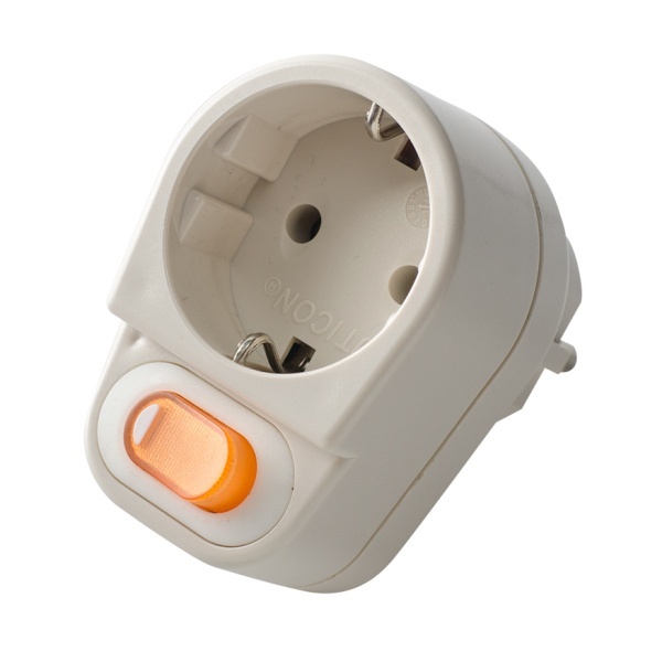 UTICON ST-118SW Stop Kontak Steker Saklar ST118SW Terminal Kuningan