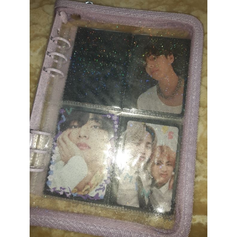 Zipper Photo Card/PC Binder 6 Ring Uk.A5