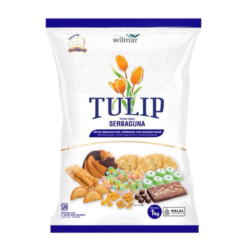 

Tepung Terigu Tulip Serbaguna 1kg