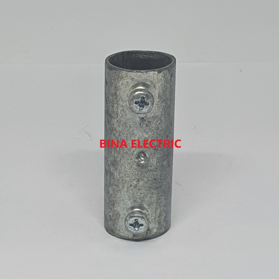 Sok Galvanis E19 / Sok Pipa Conduit Galvanis E19 Sock Besi Polos 20mm