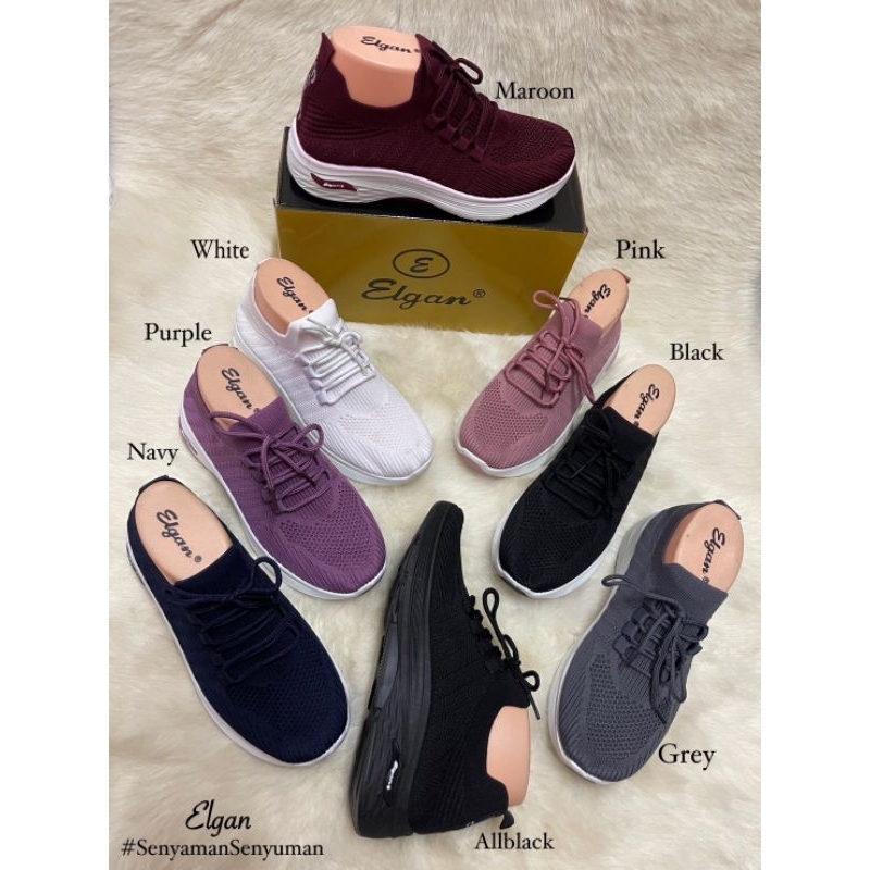 TERBARU SEPATU SPORT SHOES BERTALI SLIP ON SNEAKERS WANITA SEPATU OLAHRAGA KASUAL ELGAN