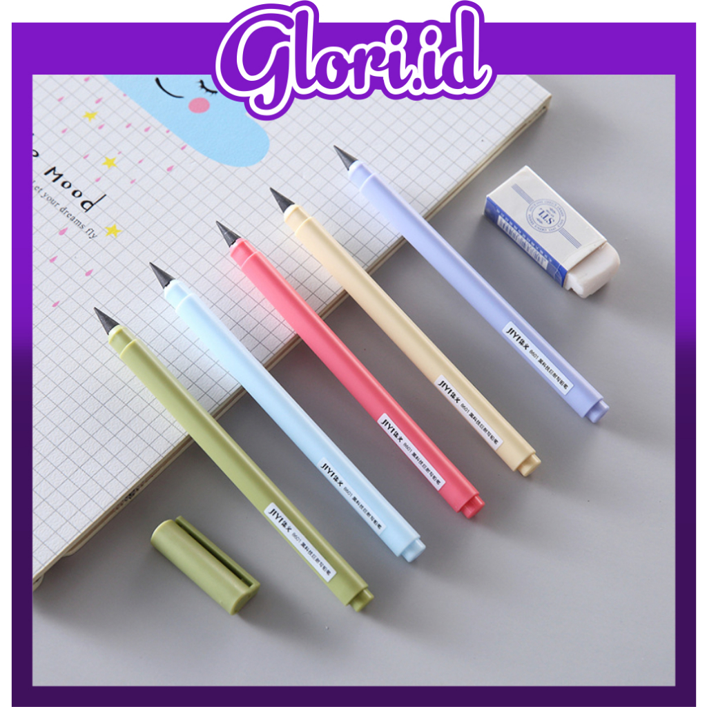 

GLORI.ID Eternal Pencil / Pensil Eternal Abadi Tak Bisa Habis / Pensil tanpa rautan untuk Sekolah S117