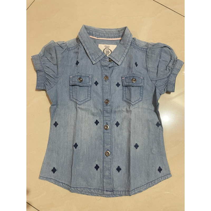 Atasan Top Baju Anak Perempuan HUSH PUPPIES Usia 1-2 Tahun Preloved