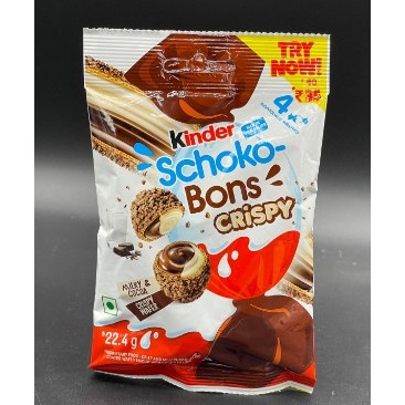 

COKELAT KINDER ISI 12 [READYSTOCK EXP 2025] PENGIRIMAN DARI TANGERANG Kinder Schoko Bons Crispy ISI 12 | mini 22,4g Limited Edition