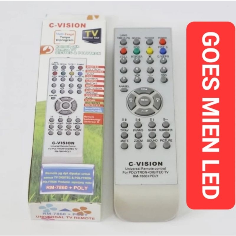 remote tv polytron multi C-VISION