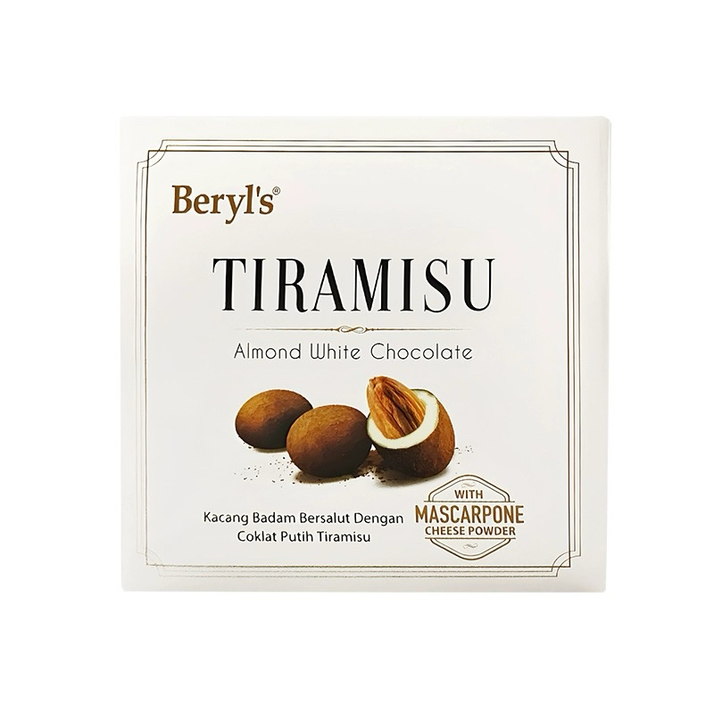 

Ay00! Beryls Tiramisu Almond Chocolate 65g Beryl's Tiramisu Almond White Chocolate Milk Chocolate