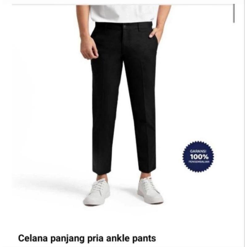 Celana pria ANKLE PANTS/celana kantor pria model slimfit/celana kantor pria size 27-34